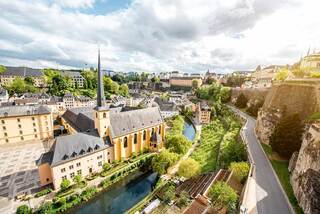 palais grand-ducal building in luxembourg